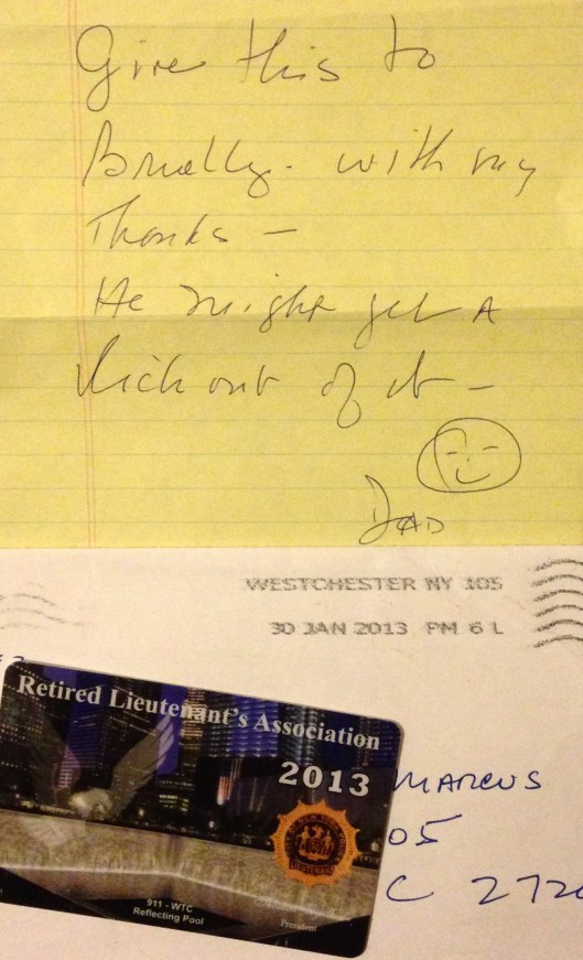 gift to Brueilly from Dad January 2013